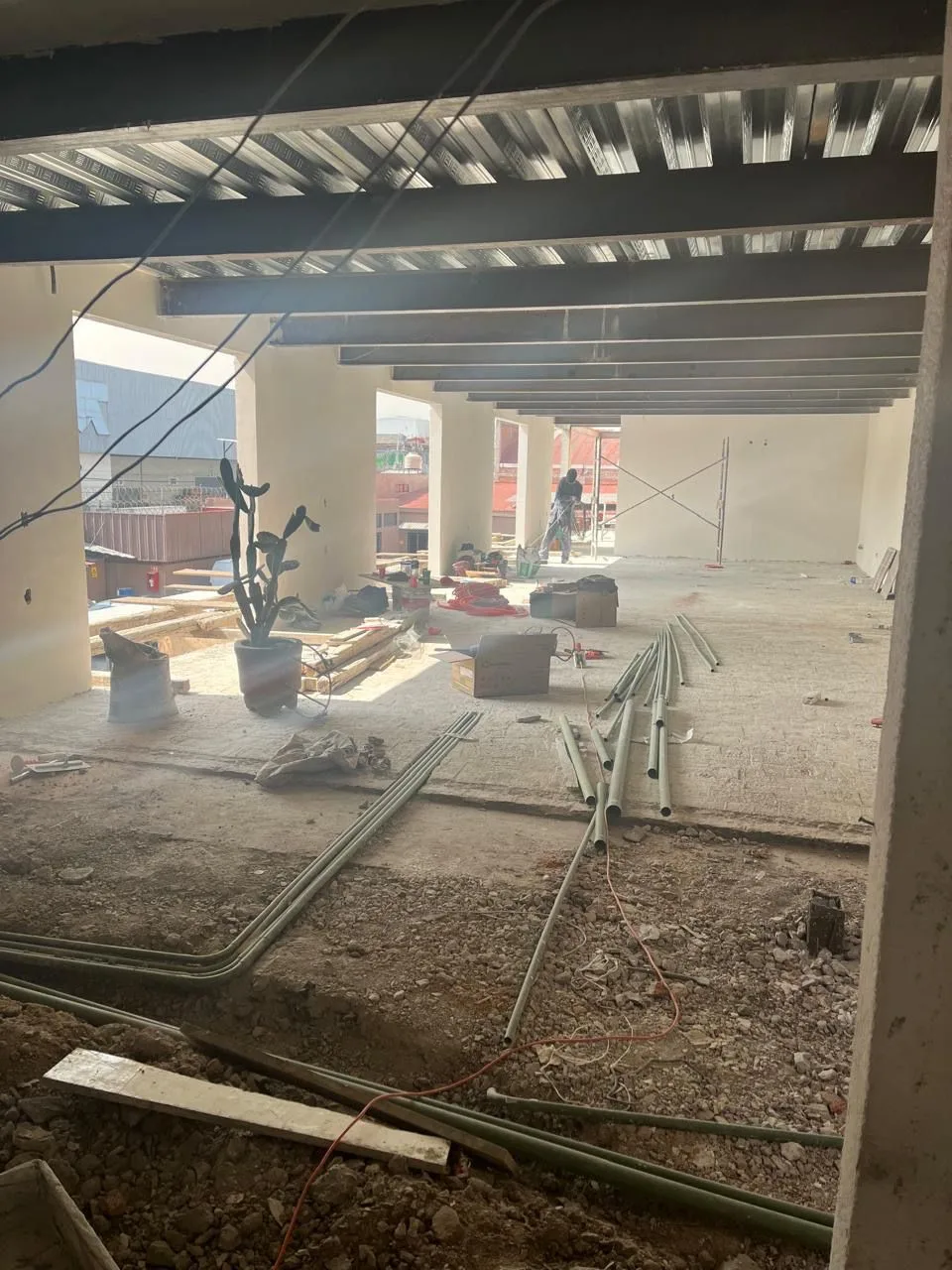 Construcción de oficinas
